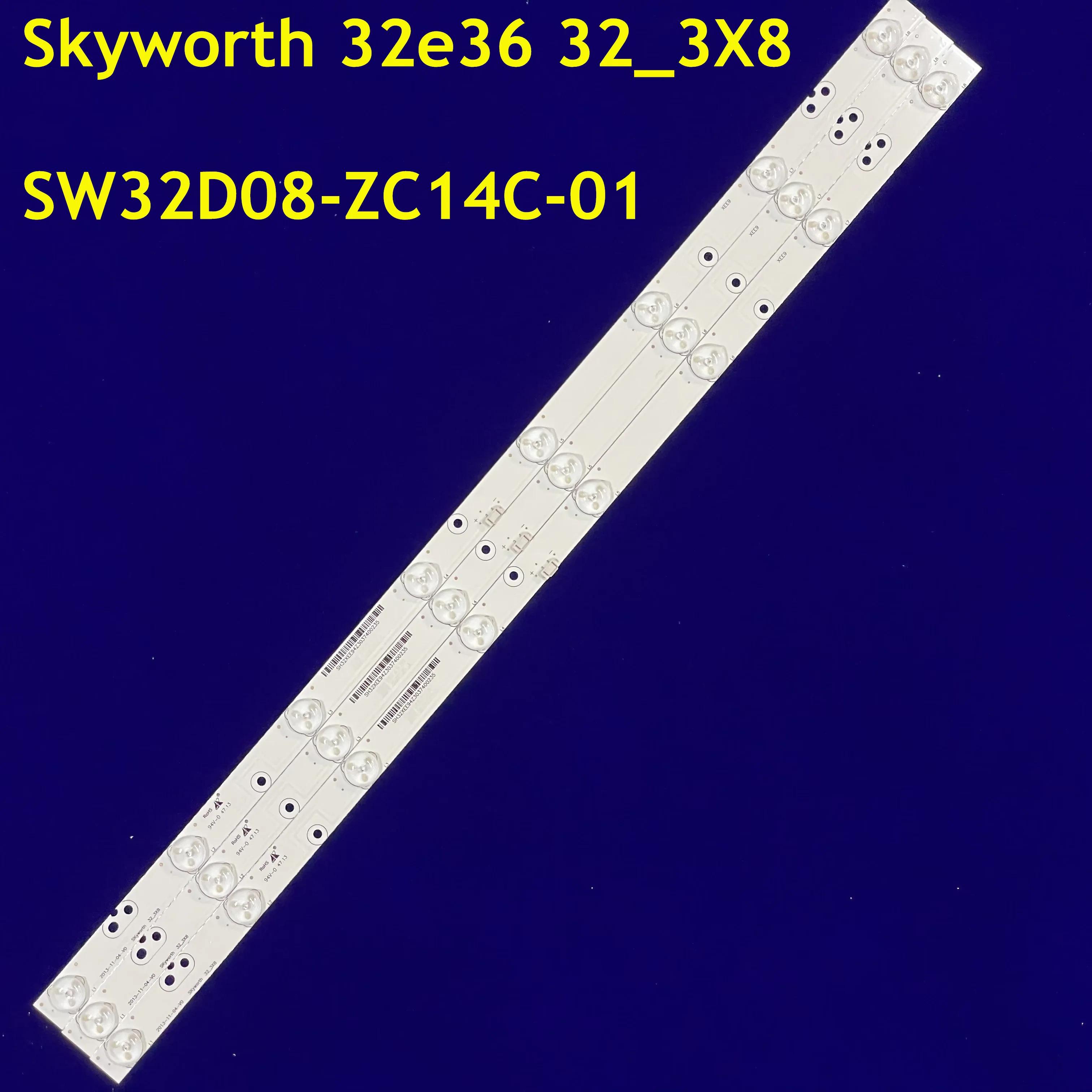 LED Ʈ Ʈ, Dl3277 Dl3277i (a) Skyworth 32e36 32_3X8 SW32D08-ZC14C-01 32E350E 32E360E 32E320W 32E5DHR , 595mm, 90